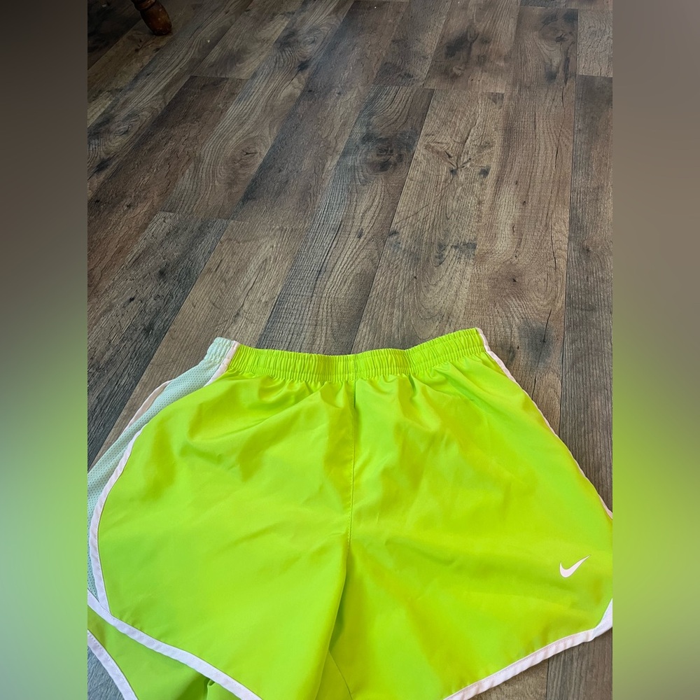 Nike Neon Green Athletic Shorts